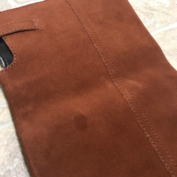 Women’s tall boots brown 8 never worn - Picture 2 of 6